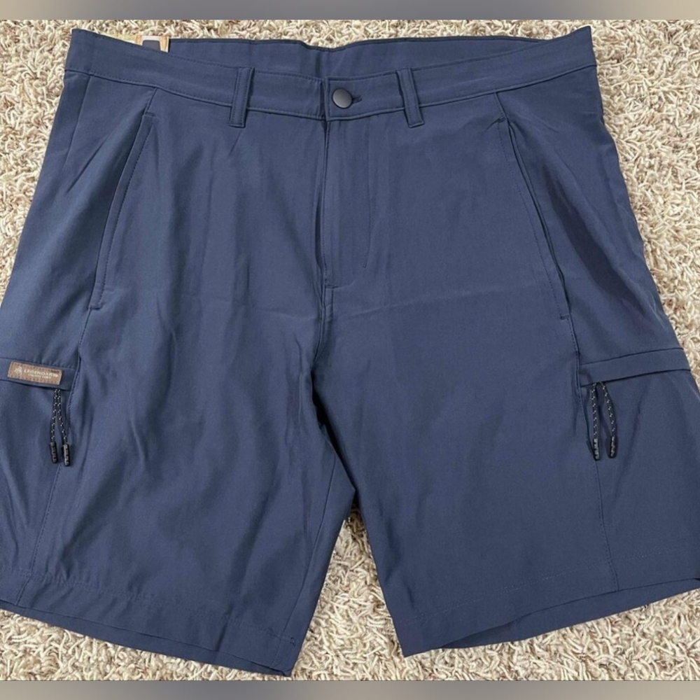 Men's Navy Blue Tech Shorts